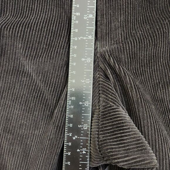 Lauren Ralph Lauren Men 38X34 Black Straight Leg Pleated Corduroy Pants - Picture 9 of 10